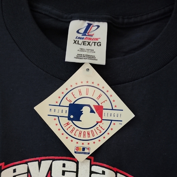 Vintage Cleveland Indians T-Shirt NWT - Picture 2 of 4